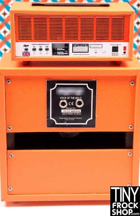12" Fashion Doll Orange Double Amp