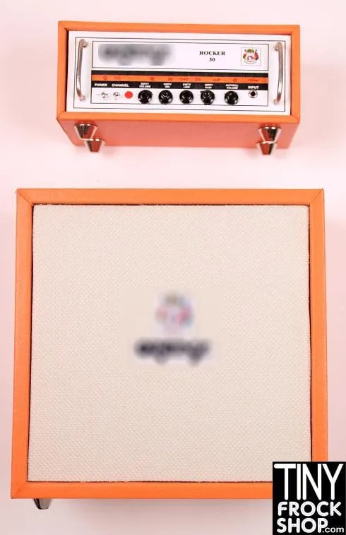 12" Fashion Doll Orange Double Amp