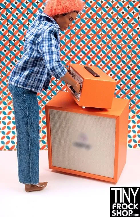 12" Fashion Doll Orange Double Amp