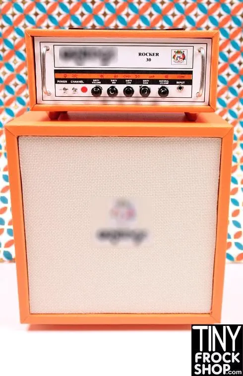 12" Fashion Doll Orange Double Amp