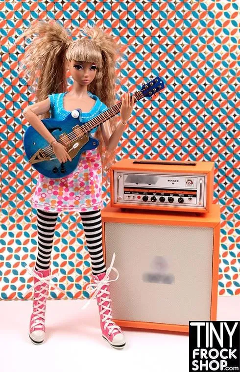 12" Fashion Doll Orange Double Amp
