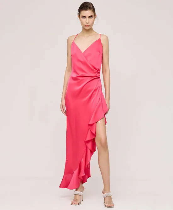 ACCESS FASHION - Abito asimmetrico con volant