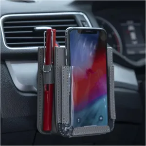 AICEL Car Air Vent Storage Bag, Automotive Car Air Outlet Mobile Phone Holder Organizer, Multifunctional Vehicle Hanging Pouch Bag, Universal Car Interior Accessories
