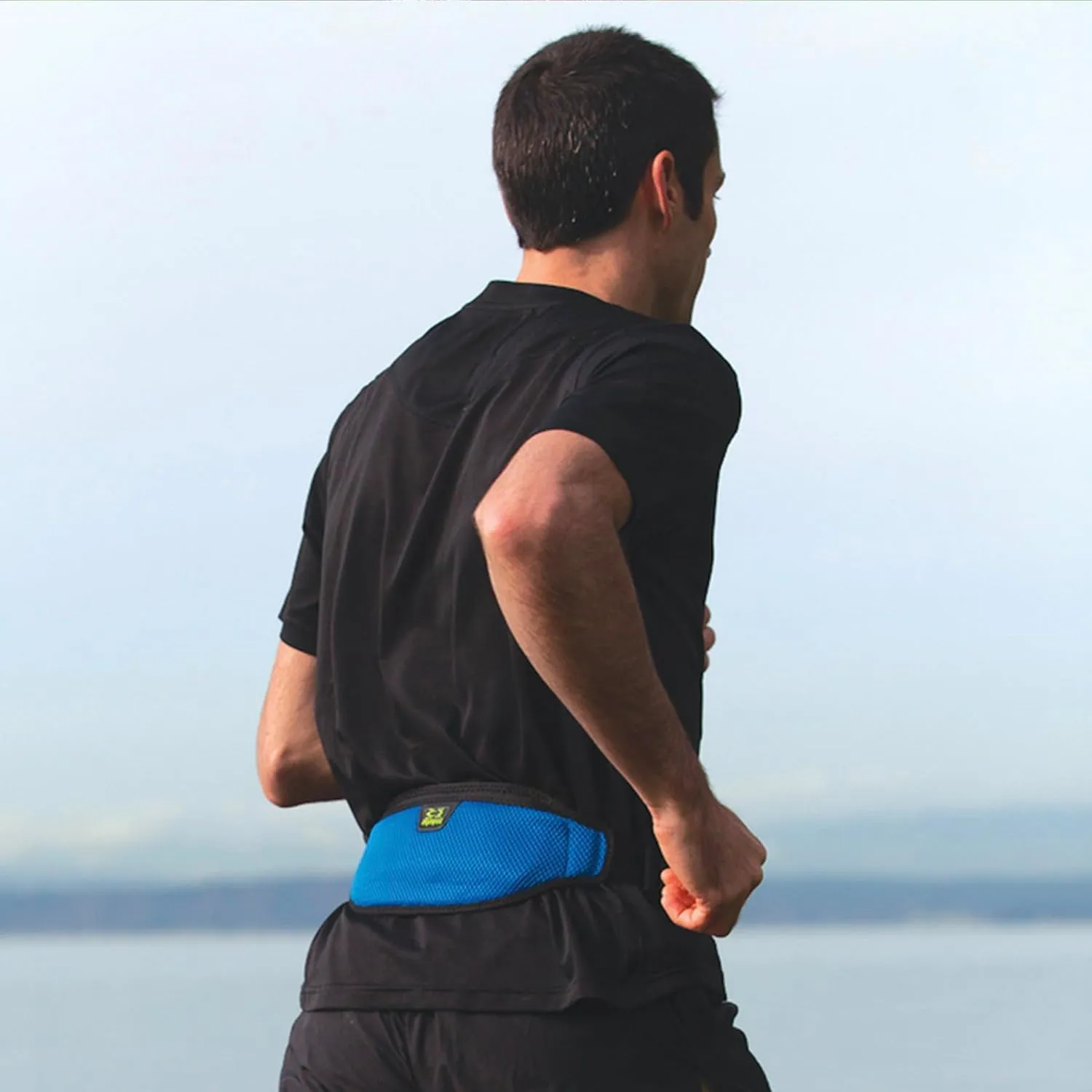 Amphipod AirFlow Lite Waistpack, Minimalist Runners Storage Fanny Waist Pack for Running, Jogging & Walking, Men & Women - Wild Berry - L