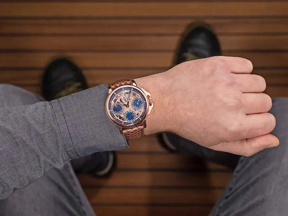 Dual-Time Buenos Aires GM-114-5 | Rose | Theorema, Germany