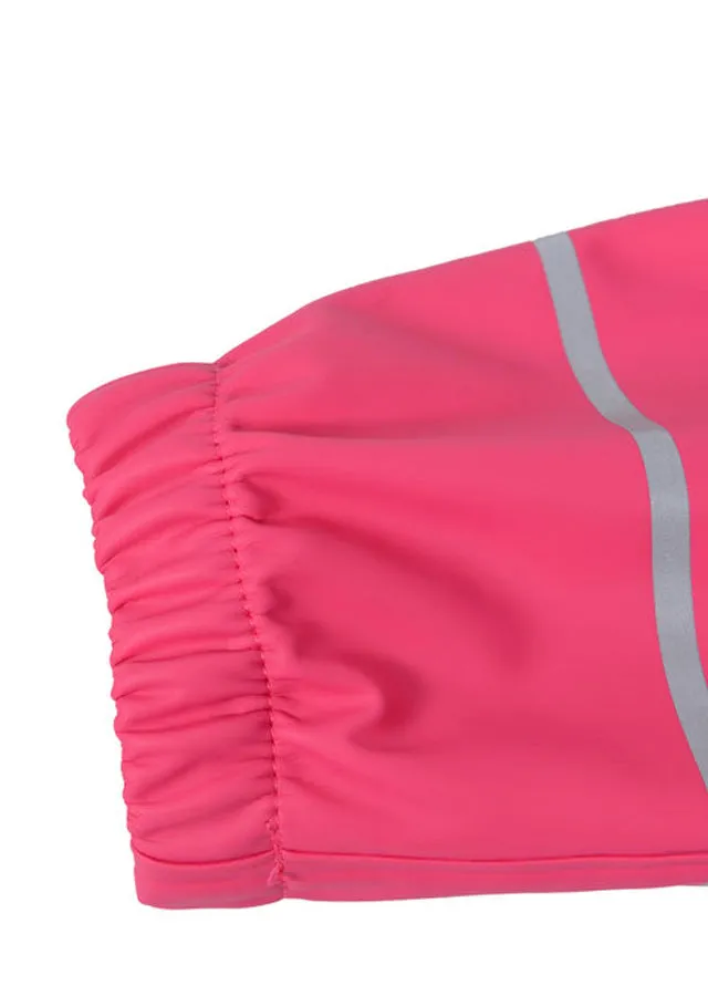 PU Splash Navy Pink All in One Rainsuit