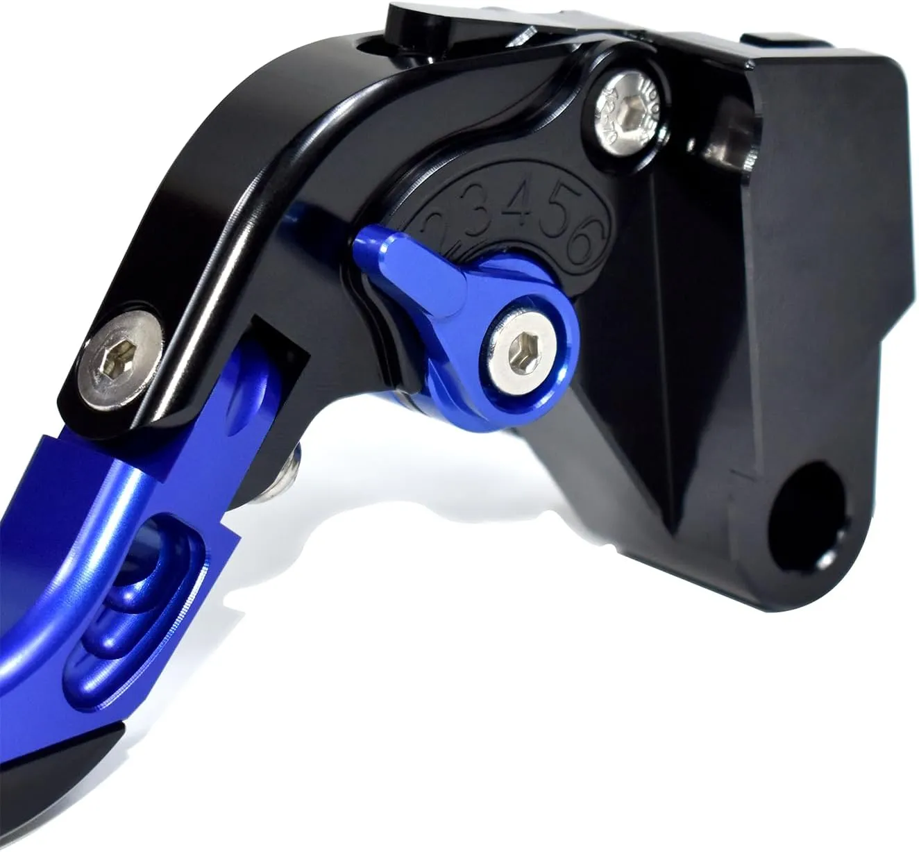 Retractable Foldable Brake Lever Clutch Lever for Triumph Speed Twin 900 Trident 660 Daytona 660 2021-2025, CNC Aluminum Alloy Made (Red)