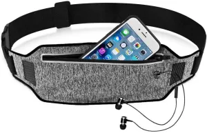 Running Waist Pack, Lightweight Water Resistant Reflective Runner Belt Sports Fanny Pack Adjustable Waistband