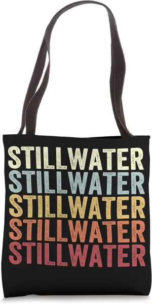 Stillwater Minnesota Stillwater MN Retro Vintage Text Tote Bag