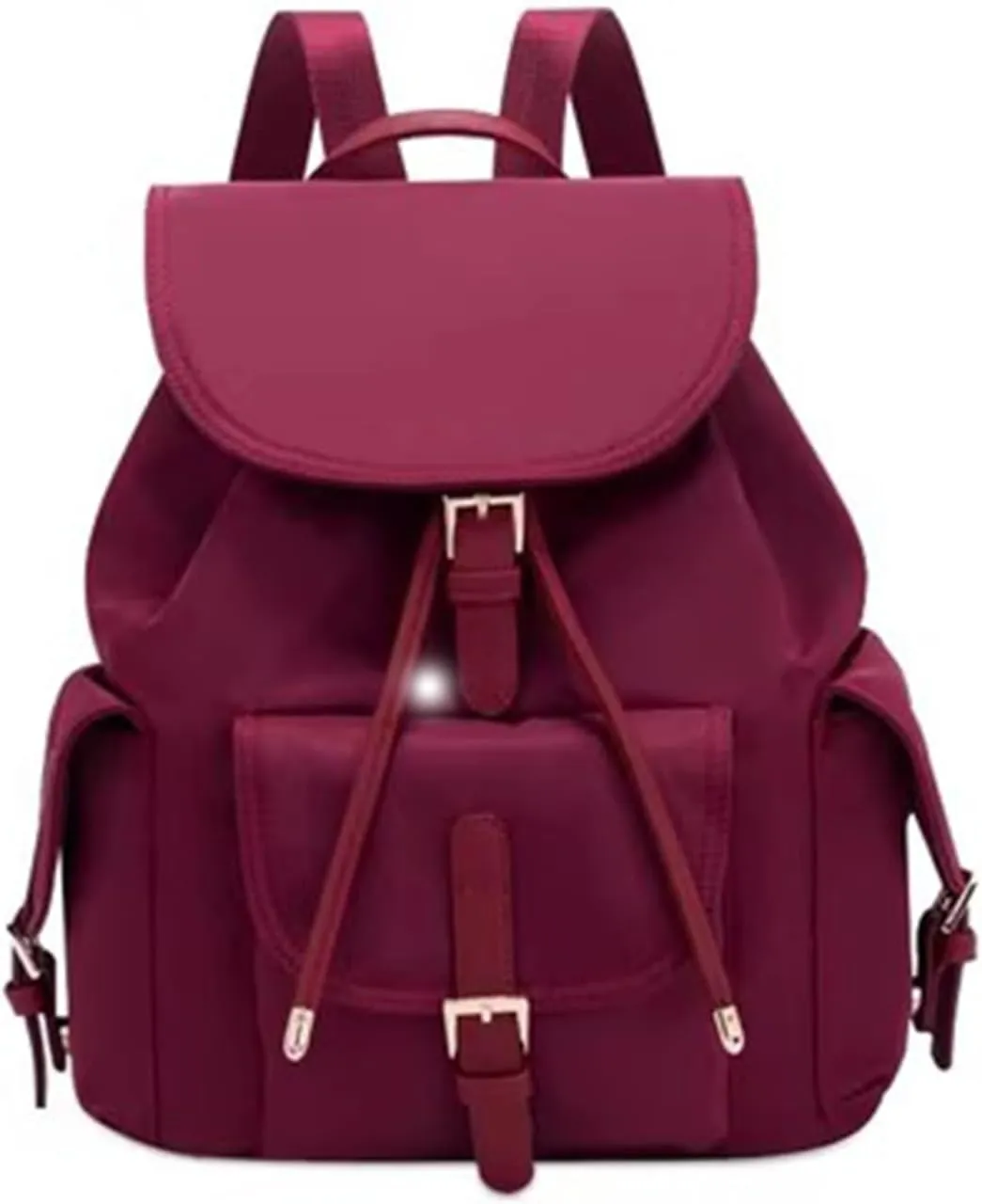 Stylish Oxford fabric Nylon backpack Travel Backpack Women's backpack can carry a red bag