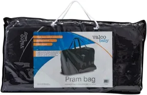 Valco Baby Universal Storage Bag for Single & Twin Strollers  Fits Snap Duo, Trend, NEO Twin & DUO X, Durable Travel Bag with Carry Handle & Reinforced Bottom