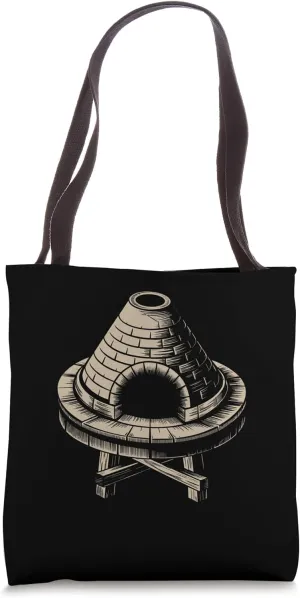 Vintage Pottery Kiln Ceramics Art Teacher Pottery Lover Tote Bag