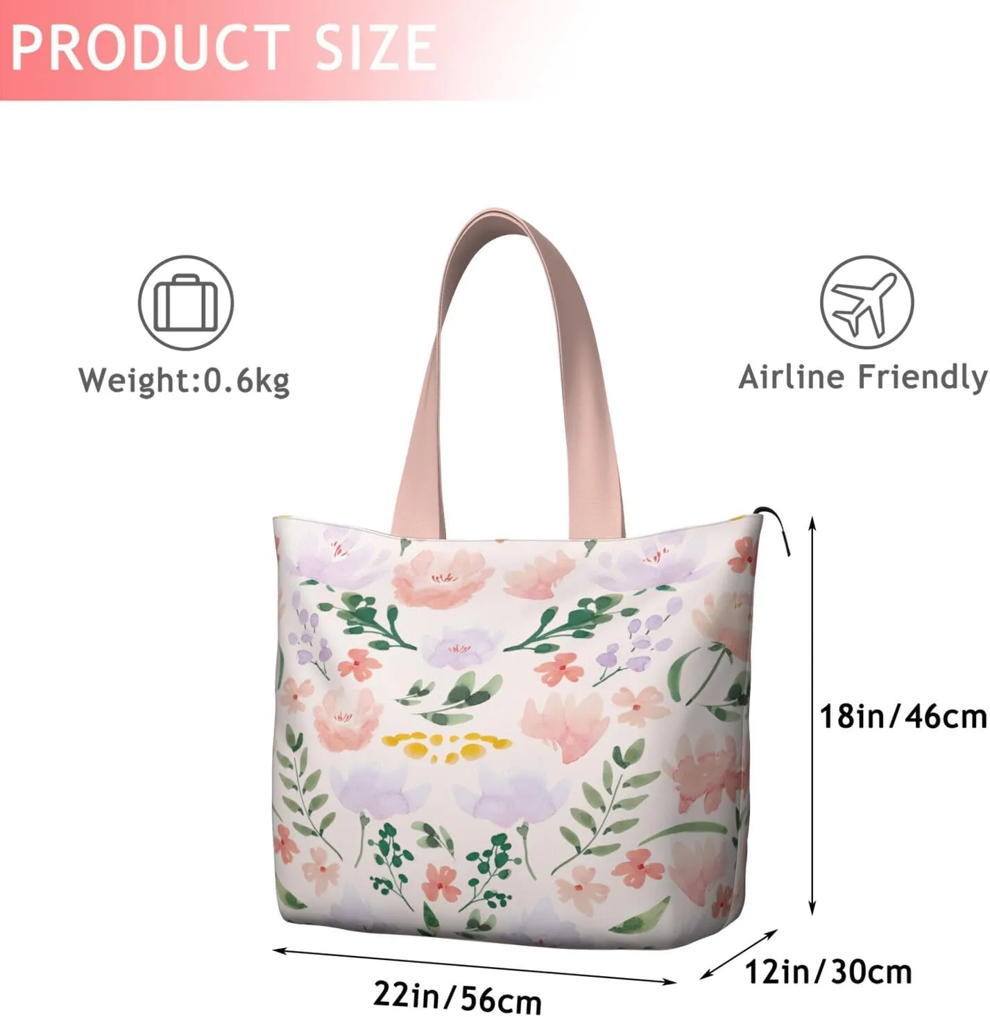 Women's X Large Weekender Travel Bag Beach Duffel Bag Mens Carry on Canvas Overnight Tote Mom hospital maternity bag
